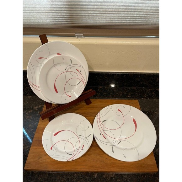 Set 4/4 Corelle SPLENDOR dinner and Lunch Plates - Picture 1 of 7